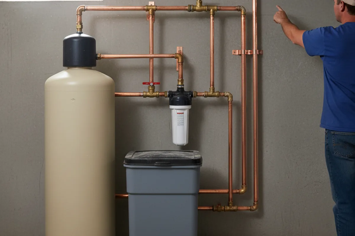 Whole-house water treatment system installed in Strawberry Plains